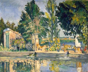 Jas de Bouffan, the pool, c.1876